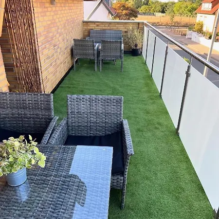 Ferien-whg Moewe Nahe Steinhuder Mit Garten Und Balkon Hagenburg