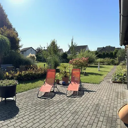 Апартаменты Ferien-whg Moewe Nahe Steinhuder Mit Garten Und Balkon