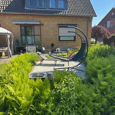 Apartment Ferien-whg Moewe Nahe Steinhuder Mit Garten Und Balkon Hagenburg