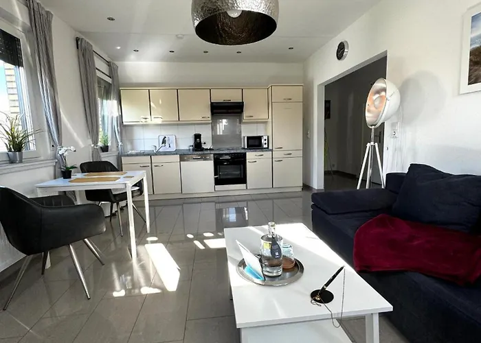 Ferien-whg Moewe Nahe Steinhuder Mit Garten Und Balkon 公寓 哈根堡